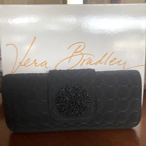 Dazzle Clutch Black Vera Bradley